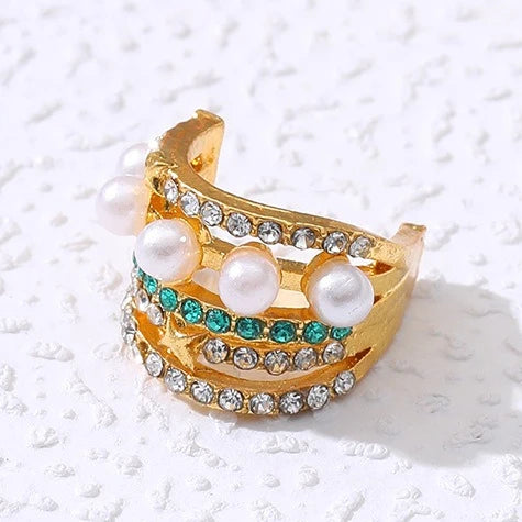 Gold Silver Ear Cuff Without Piercing Ear Clips Earrings for Women Trendy Earring Fake Cartilage Earrings Clip Каффы Для Ушей