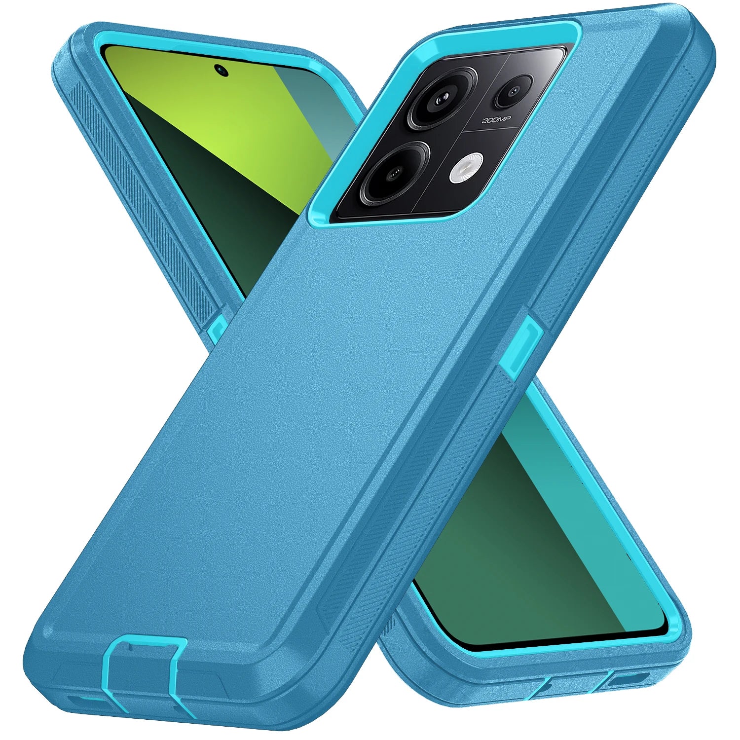 Armor Shockproof Dustproof Case For Xiaomi Poco M6 X6 Pro Redmi Note 12 Anti-Scratch Rugged Protective Cover For Redmi 12 4G
