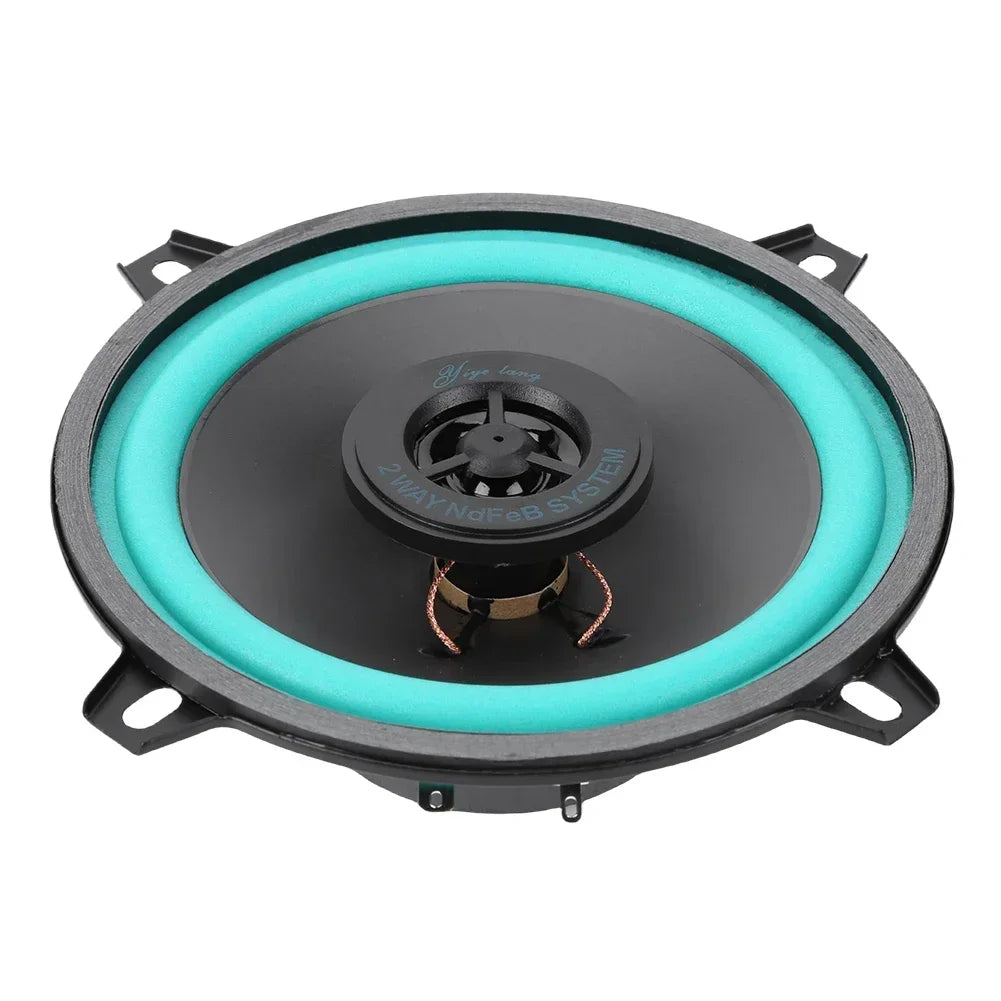 4/5/6 Inch Car Speakers 100W/160W Max Universal HiFi Coaxial Subwoofer Car Audio Music Stereo Full Range Frequency Auto Speakers