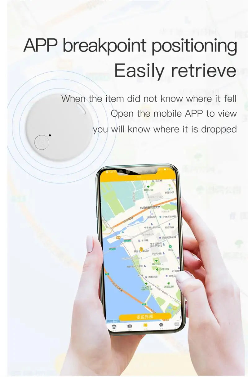 New Mini GPS Tracker Bluetooth 5.0 Anti-Lost GPS Device Car Tracking IOS Android Smart Finder Locator Accessory 2026
