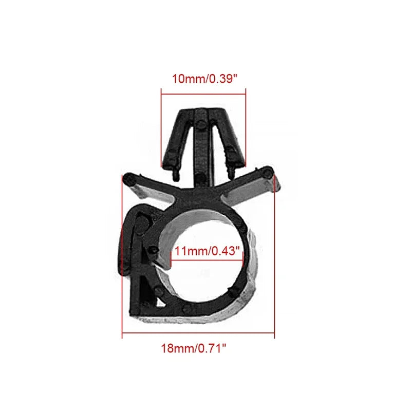 Auto Wiring Harness Secure Buckle Set Multifunction Car Cable Ties Suit For Vehicle Engine Care And Repair