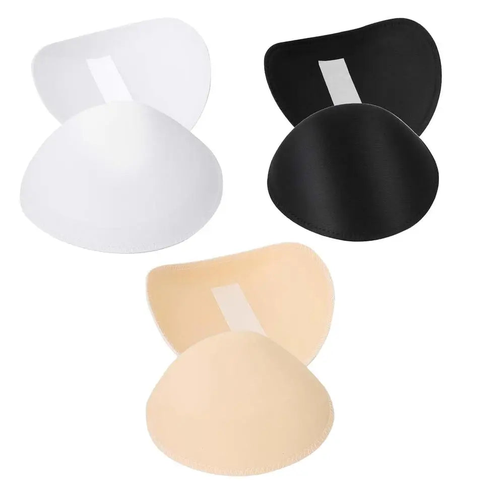 3pairs Sponge Shoulder Pads Sponge Breathable Set-in Pads Shoulder Enhancer for Women Men Breathable Sponge Pads for Blazer