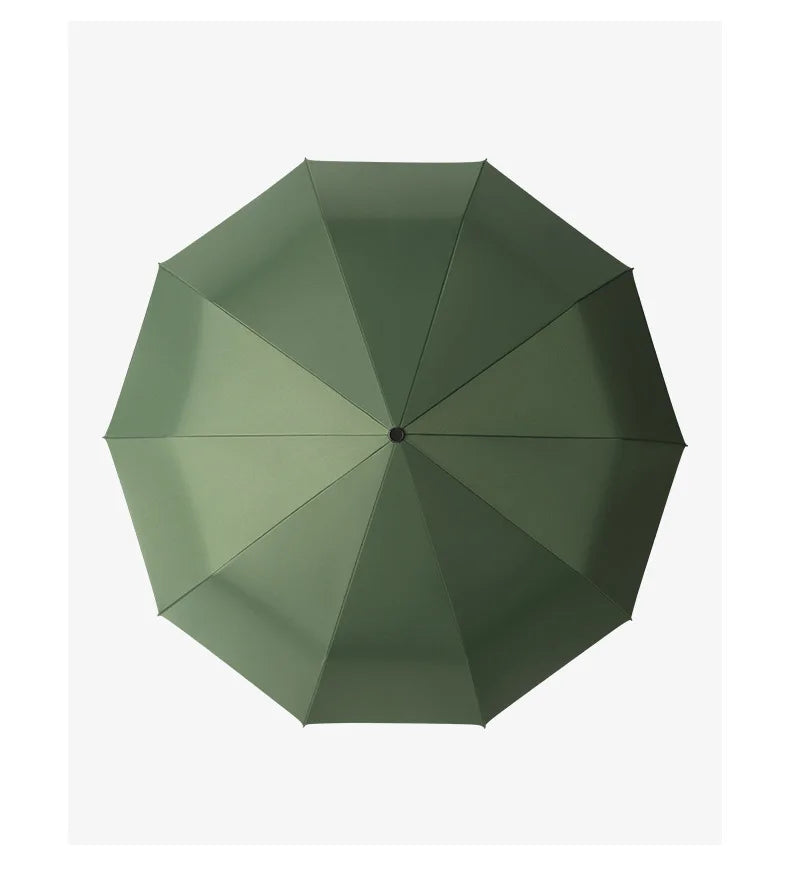 2026 Automatic Umbrella Sunshade for Men and Women 10 Umbrella Bones Black Glue Sunscreen Anti-ultraviolet Sun Umbrella