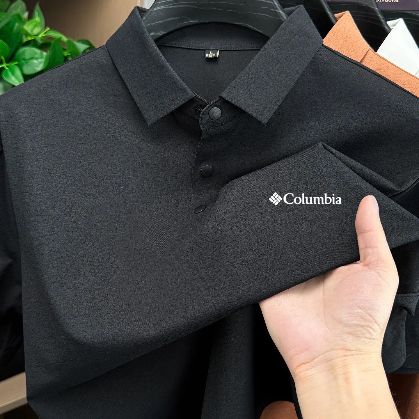 High end brand polo shirt classic letter embroidery men's short sleeved comfortable breathable and casual 2026 summer new Tshirt
