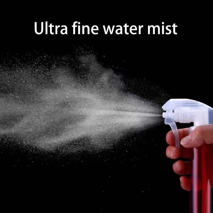 1/2Pcs Spray Bottle，Clear Refillable Spritzer for Hair Styling, Cleaning, Perfume, Skin Care Atomizer，Special for Real Hair Wigs