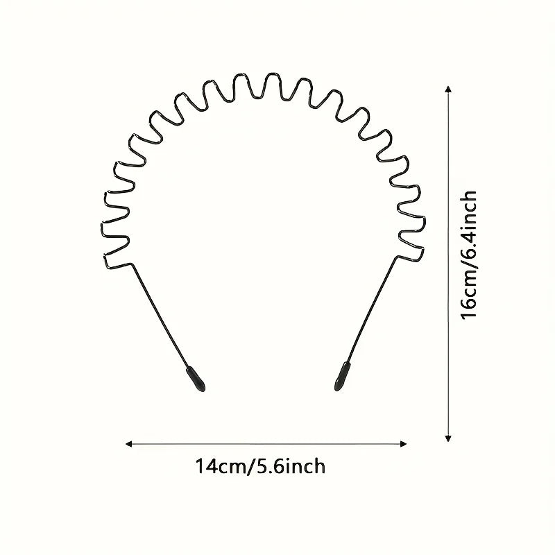 Men's sports hairband, invisible headband, male ponytail hairstyle hair tie, hair bundle for boys' headwear