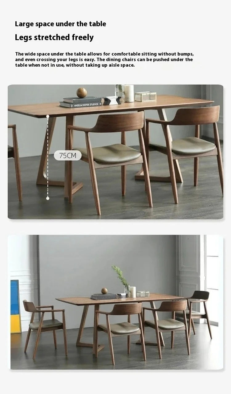 Luxury Stands Dining Table Wooden Design Nordic Modern Dining Table Living Waterproof Mesas De Jantar Dining Room Furniture