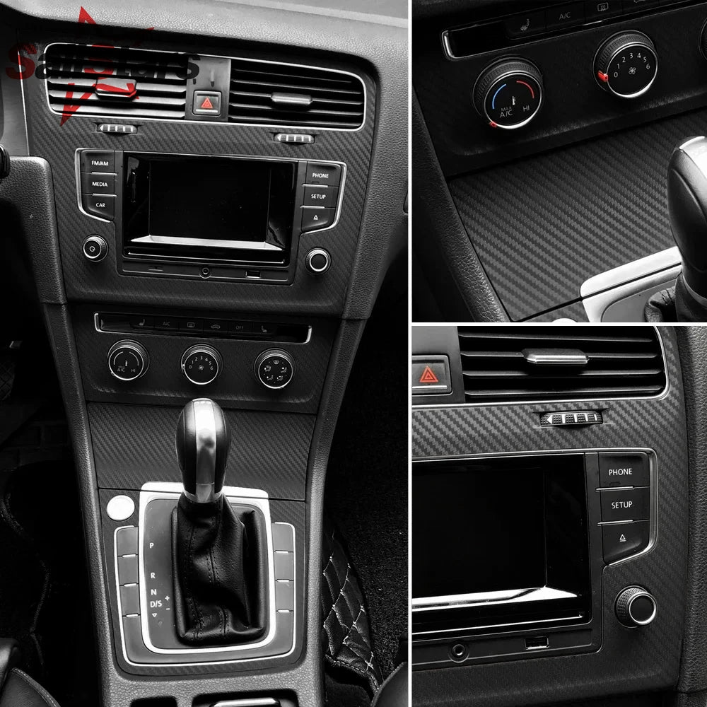 3D 4D 5D 6D Carbon Fiber Vinyl Wrap Car Stickers DIY Waterproof Wrapping Foil Auto Accessories Motorcycle Decal