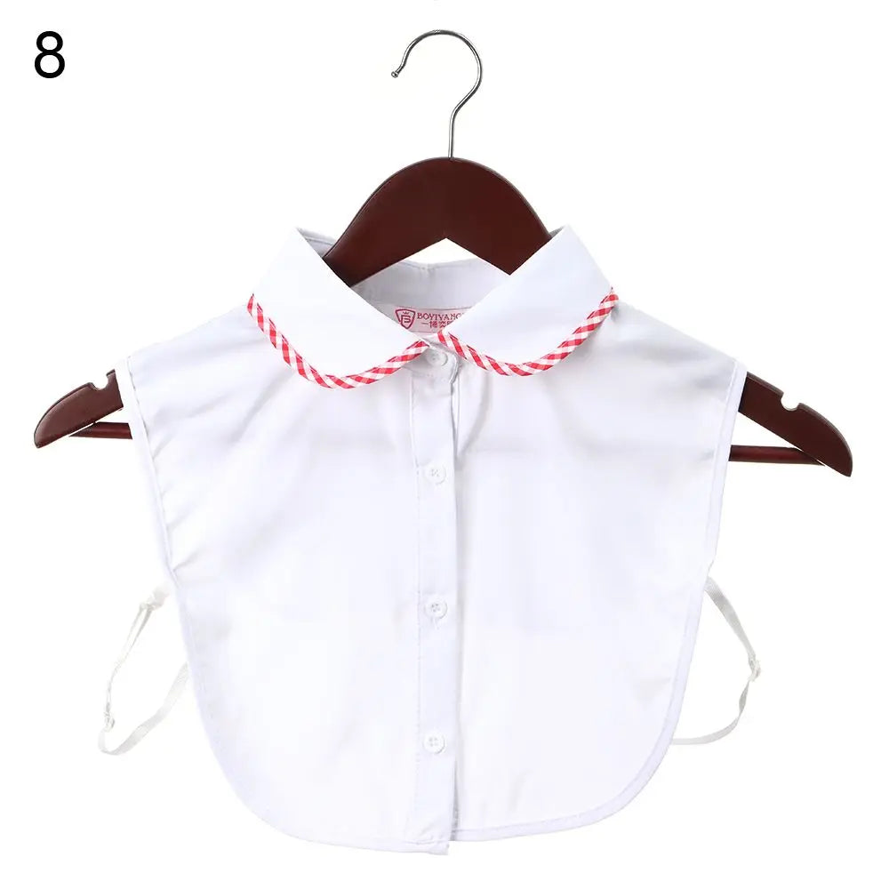 New Lapel Fake Collar Vintage Detachable Shirt False Collar for Women Blouse Sweater Lapel Top Neckwear Ties Clothes Accessories