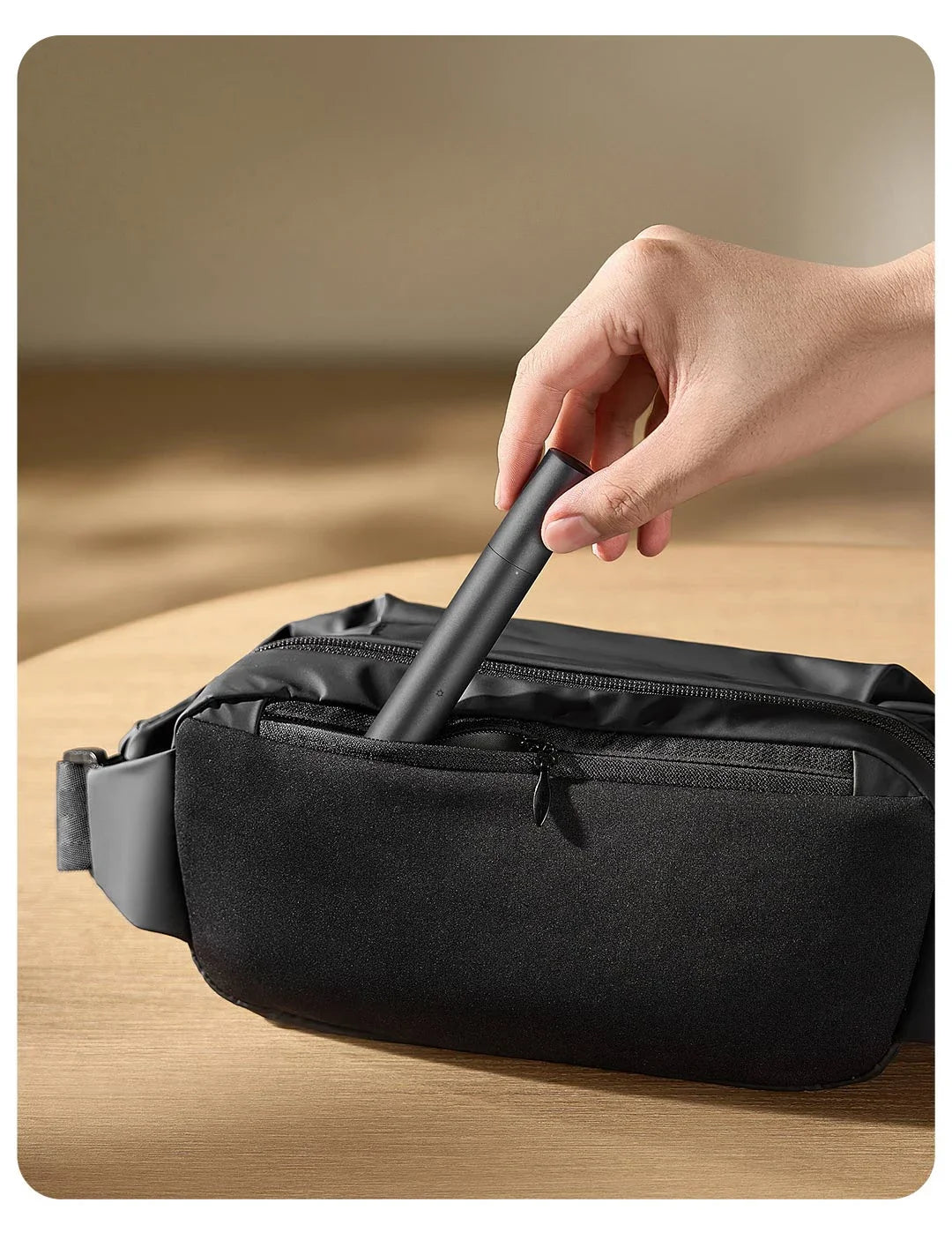 XIAOMI Mijia Electric Nose Trimmer- Rechargeable Ear Nose Hair Clipper Portable Skin-friendly Painless Eyebrow Trimmer for Men