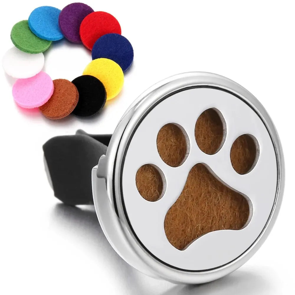 Tree Car Aromatherapy Diffuser Locket Car Clip Perfume Essential Oil Diffuser Car Vent Clip Air Freshener Purifier With Pads