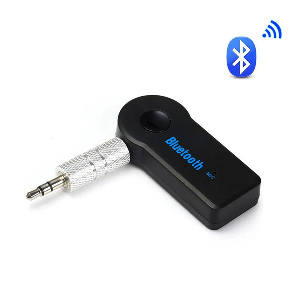Portable Wireless Bluetooth-compatible Receiver 3.5mm Phone AUX Audio MP3 Car Stereo Music Receiver Adapter