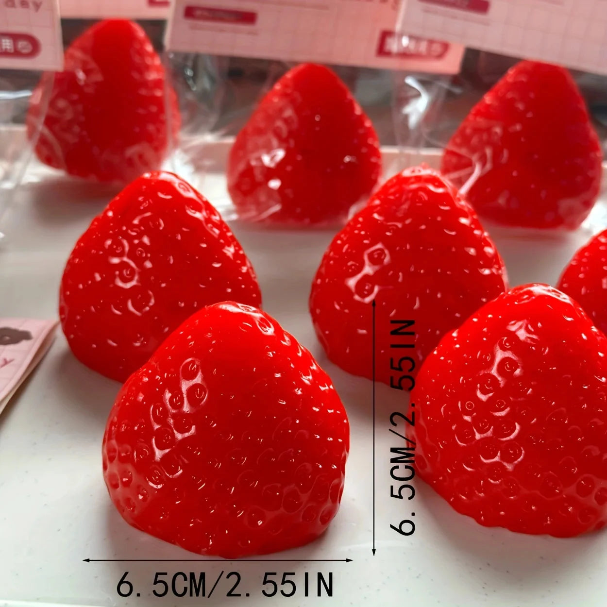 1Pc Squishy Big Strawberry Squeeze Toy Kids Soft Pinch Fruit Pop Fidget Toys Party Entertainment Games Halloween Christmas Gift