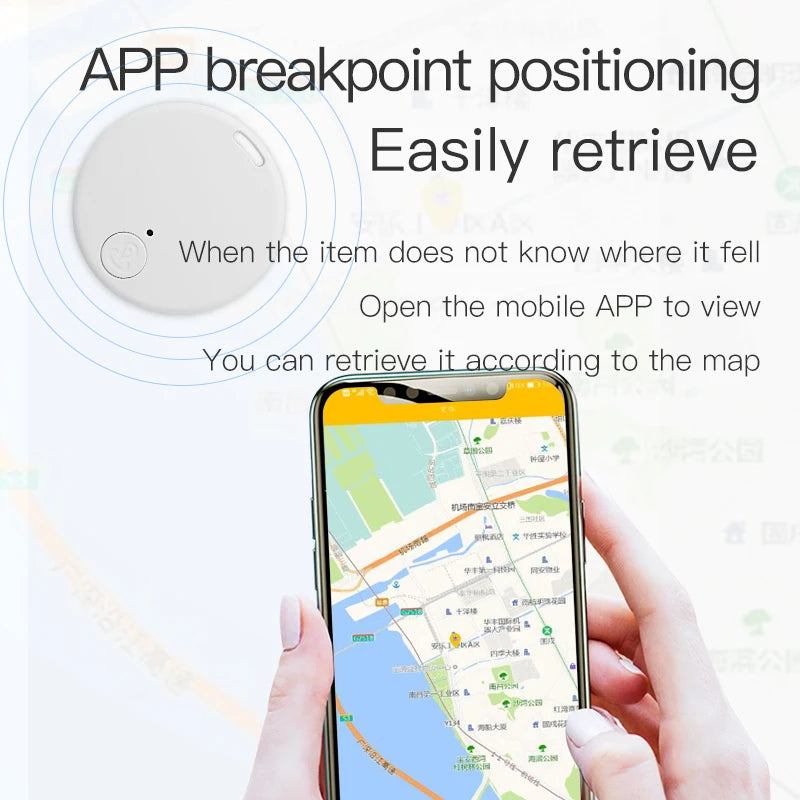 New Mini GPS Tracker Bluetooth 5.0 Anti-Lost GPS Device Car Tracking IOS Android Smart Finder Locator Accessory 2026