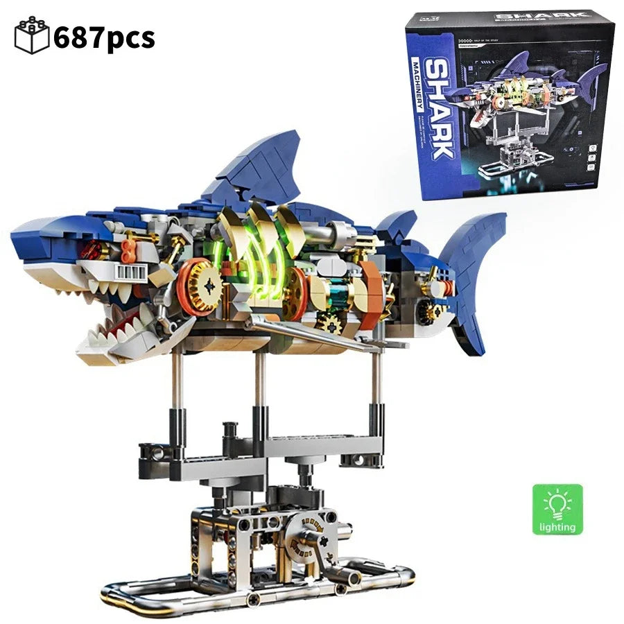 898PCS V8 Engine MOC Building Blocks Model Kit Creative Technical Assembly Educational STEM Desktop Collectible Gift for Kids
