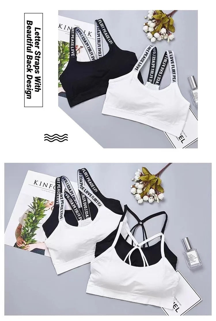 Breathable Sexy Seamless Top Women Sports Bra High Impact For Gym Fitness Yoga Sportswear Push Up Female Pad Tank Sport Bralette