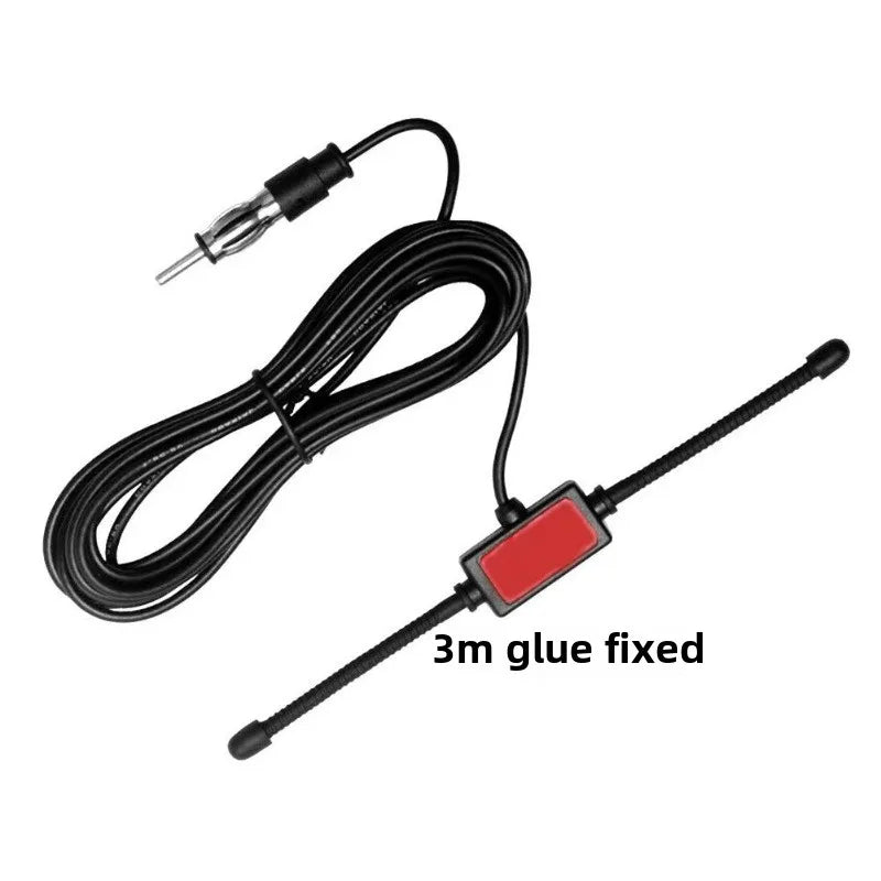 Car FM Antenna Car Dipole Antenna Boat Stereo AM FM Glass Antenna Radio Antenna Car Stereo Antenna Aerial Splitter Cable Adapter