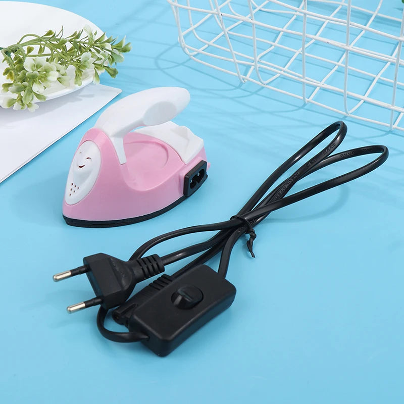 [TG820]Mini Craft Iron Electric Iron Portable Handy Heat Press Diy Small Iron For Ironing Clothes Laundry Appliances EU/US Plug