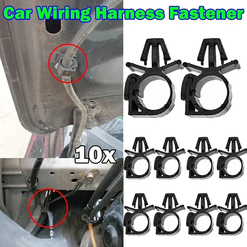 Auto Wiring Harness Secure Buckle Set Multifunction Car Cable Ties Suit For Vehicle Engine Care And Repair