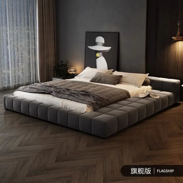 Bedroom Unique Bed Aesthetic Modern Double Children Bed Luxury Sleeping 180x200 Camas De Matrimonio Dormitorio Home Furniture