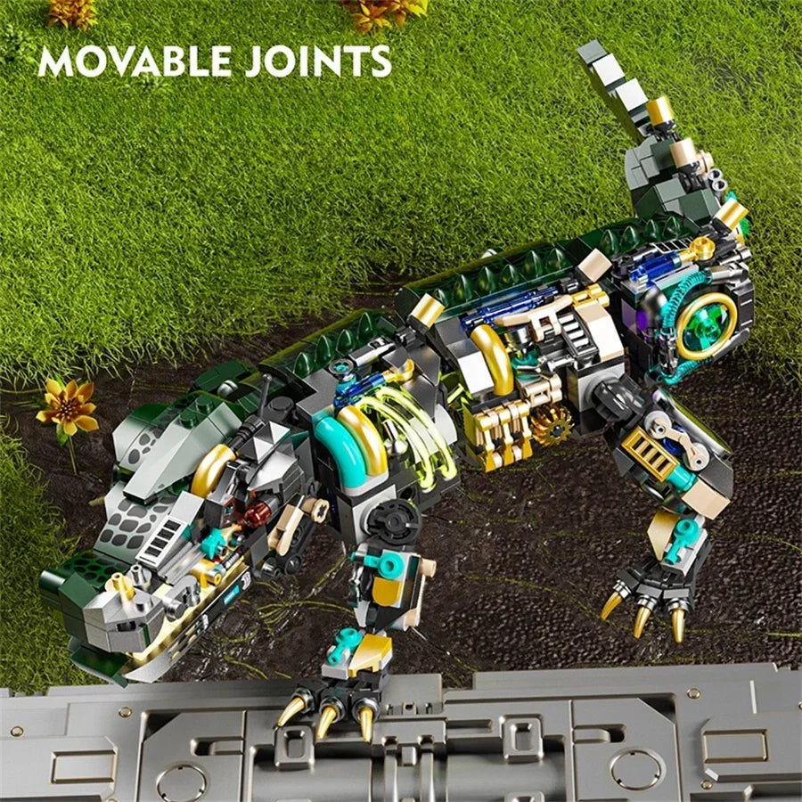 898PCS V8 Engine MOC Building Blocks Model Kit Creative Technical Assembly Educational STEM Desktop Collectible Gift for Kids