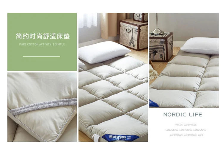 Five Star Hotel Mattress Super Soft Cushion Thickened Bed Mattress Household Sleeping Pad Dormitory Bed Mattress