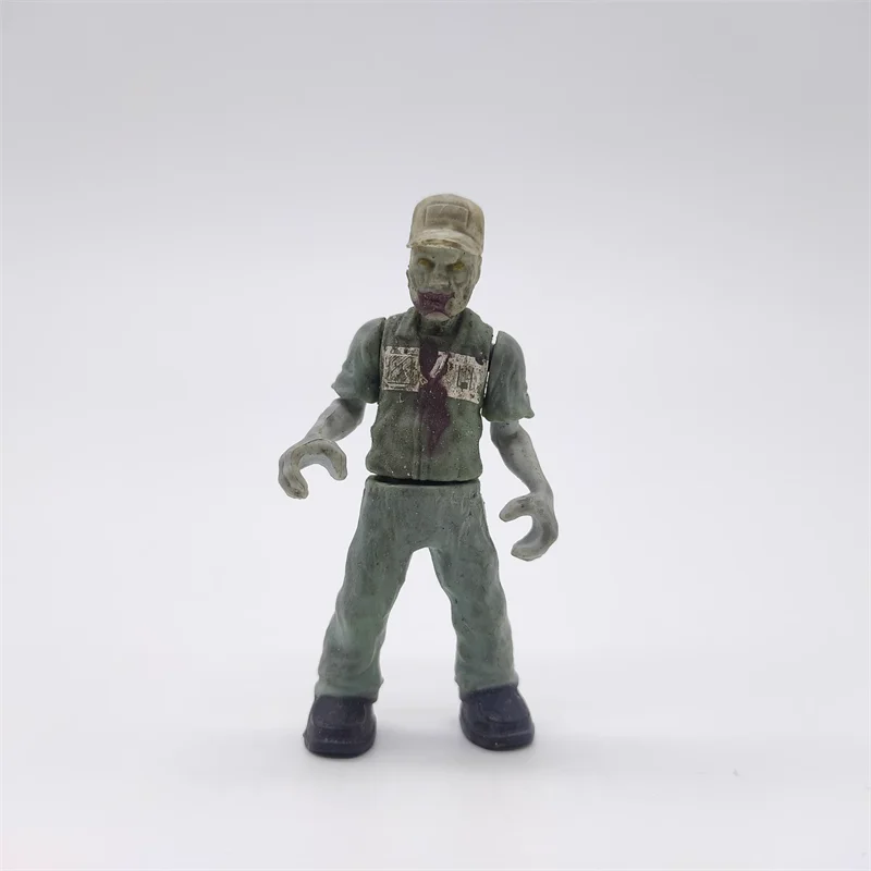 5pcs no repeat 5-6cm walking zombie action Figures Dolls PVC kids collection model toy