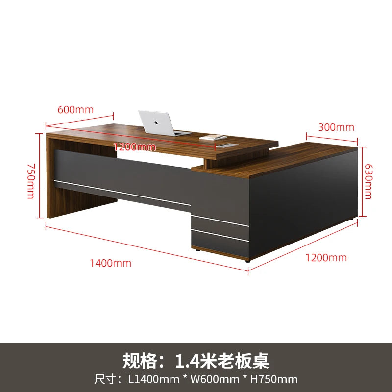 Irregular European Office Desk Lounge Creative Aesthetic Modern Designer Safe Office Desk Shelves Mesa Ordenador Home Furniture