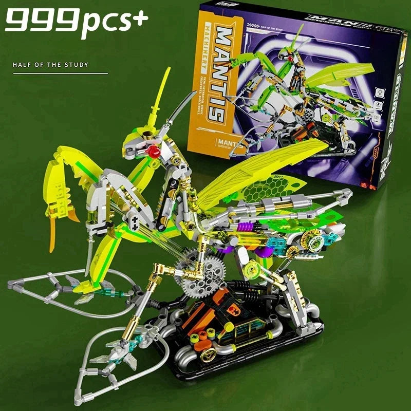 898PCS V8 Engine MOC Building Blocks Model Kit Creative Technical Assembly Educational STEM Desktop Collectible Gift for Kids