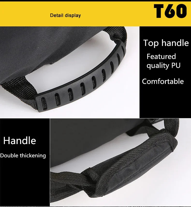 Fitness Bag Oxford Dry Wet Gym Bag Large Capacity Fitness Training Bag Shoe Compartment Wear-resistant for Men Women