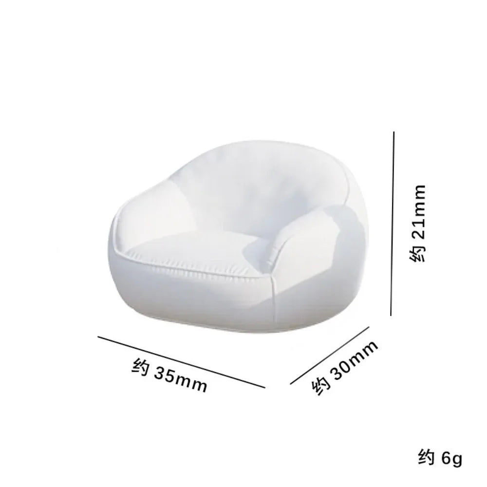New 1:12 Dollhouse Simulation Sofa Mini Multistyles Living Room Furniture Pretend Play