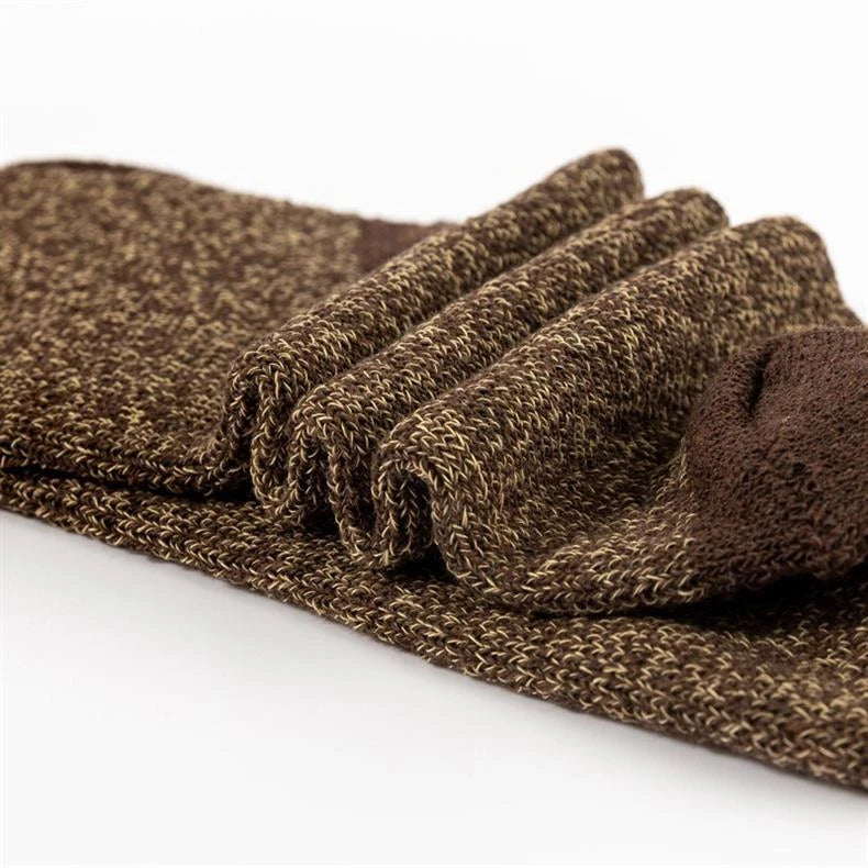 Winter Warm Thick Towel Bottom Man Socks Wool Male Slipper Merino Against Cold Snow Mid-Calf For Men And Women Thermal Thickened