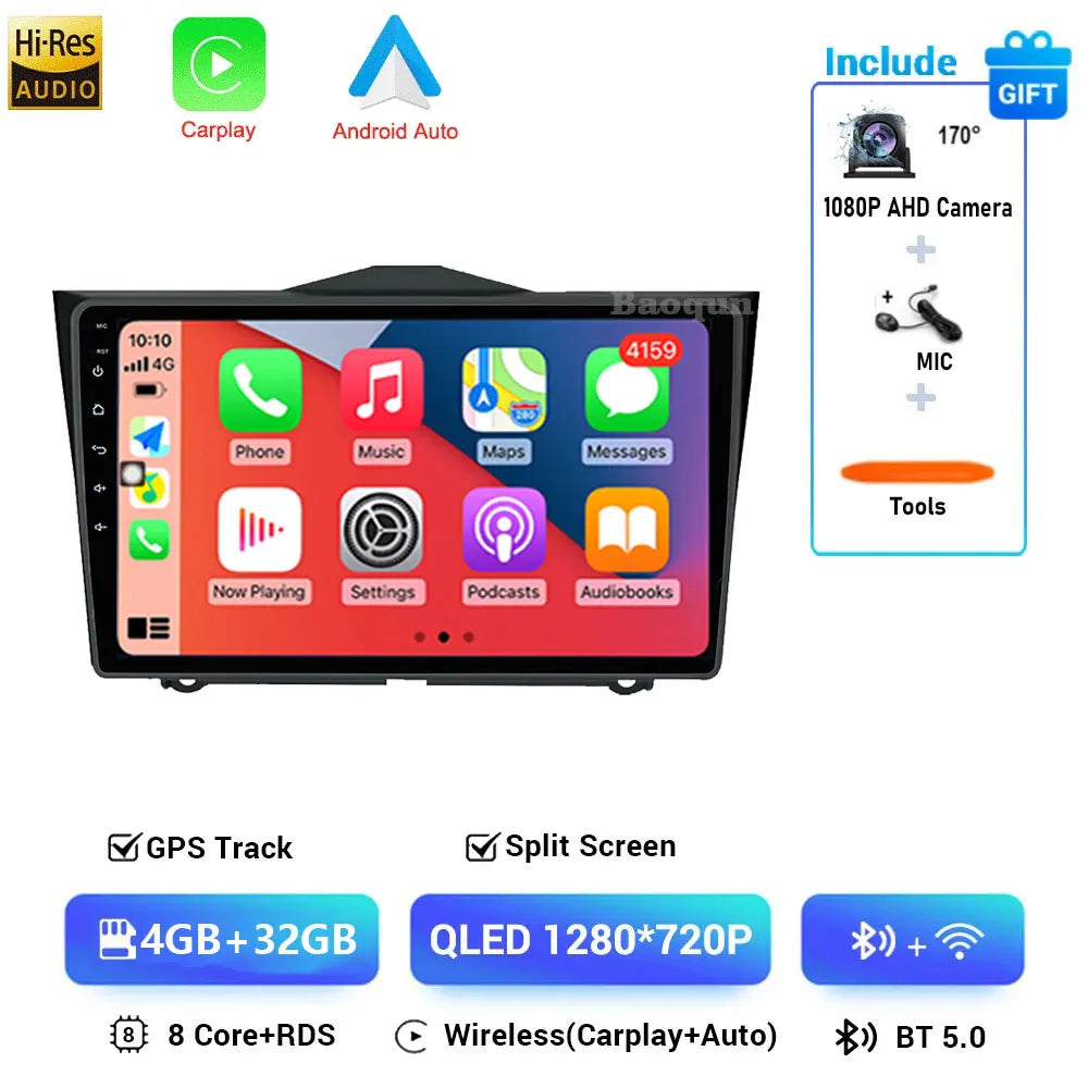Car Radio Android 16 For LADA Granta Cross 2018 - 2023 BT Head Unit Autoradio Viedo Player 5G WIFI DVD Multimedia GPS