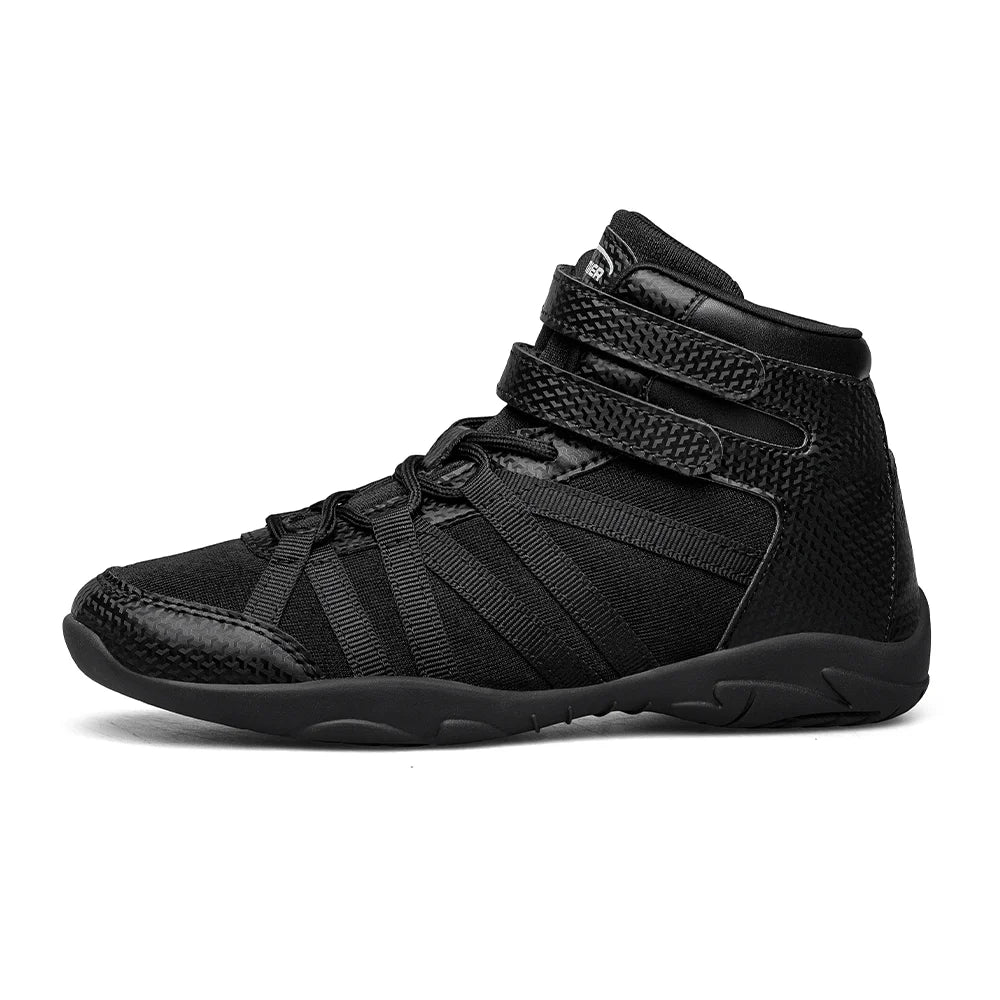 BAXINIER Girls High Top Cheerleading Shoes, Professional Lightweight Youth Cheer Competition Sneakers, Dance Training Footwear