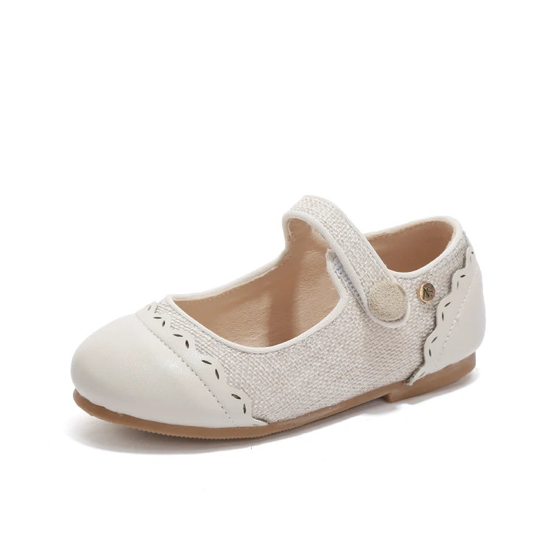 AS Kids Shoes Children Shoes Baby Boys Leather Loafers Toddler Slip On Princess Flats Girls Fashion Oxford Platform Mary Jane