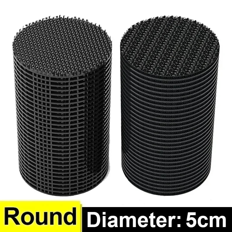 60/2pcs Carpet Fixing Stickers Adhesive Car Floor Mats Fixed Patches Home Sheets Anti Skid Grip Tape Sticker Double Sided Tapes