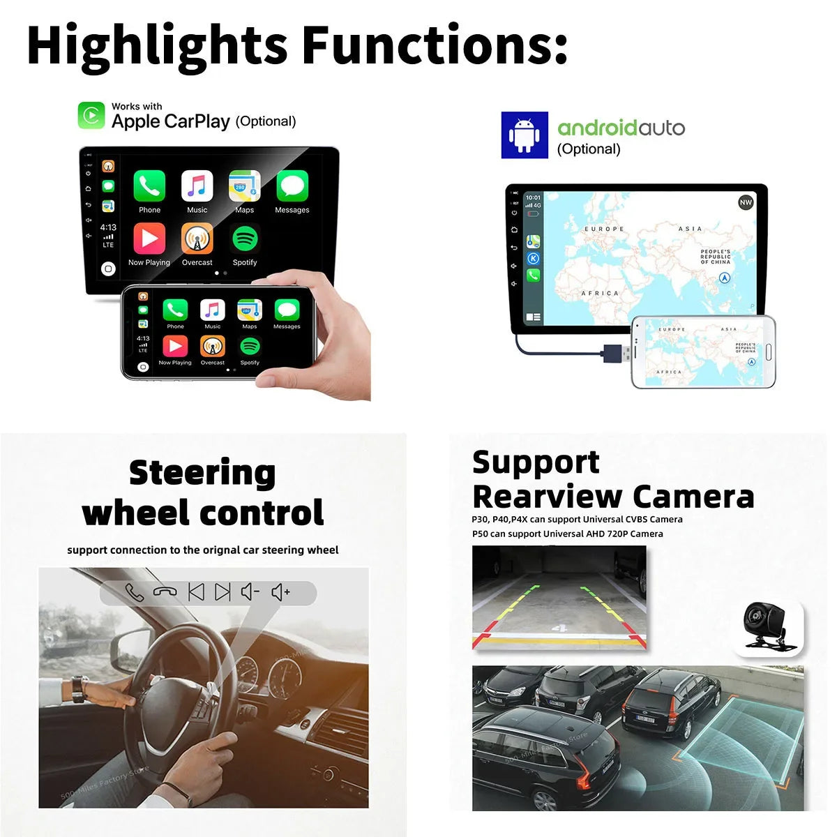 2 Din Android Car Radio Stereo for Kia Sorento BL 2002-2011 Car Multimedia Player GPS Navigation Head Unit Autoradio Audio Auto
