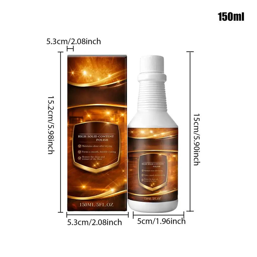 150ml Floor Restore Solution liquid Flooring Renewal Agent Wood Floor Polishing Care for Home Apartment Dormitory Living Room