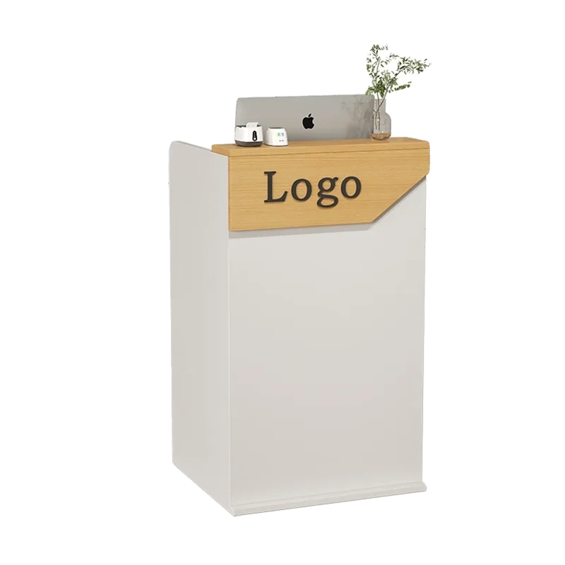 Salon Hairs Reception Desk For Modern Salon Professional Bar Counter Beauty Luxury Simple Resepsiyon Masası Commercial Furniture