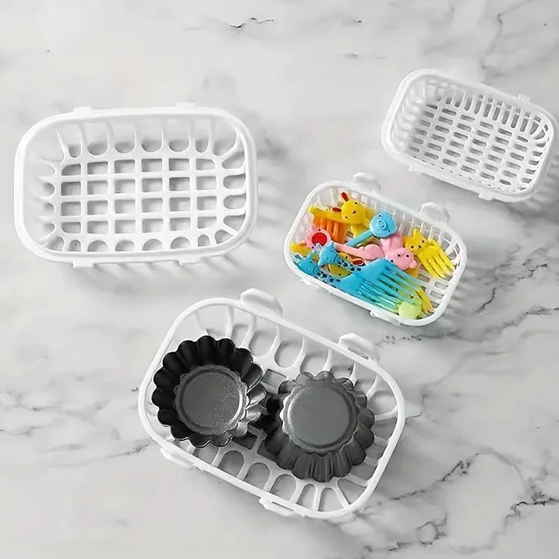 2pcs Kitchen Accessories for Organizing Small Items Specifically Designed for Dishwasher Cleaning and Draining