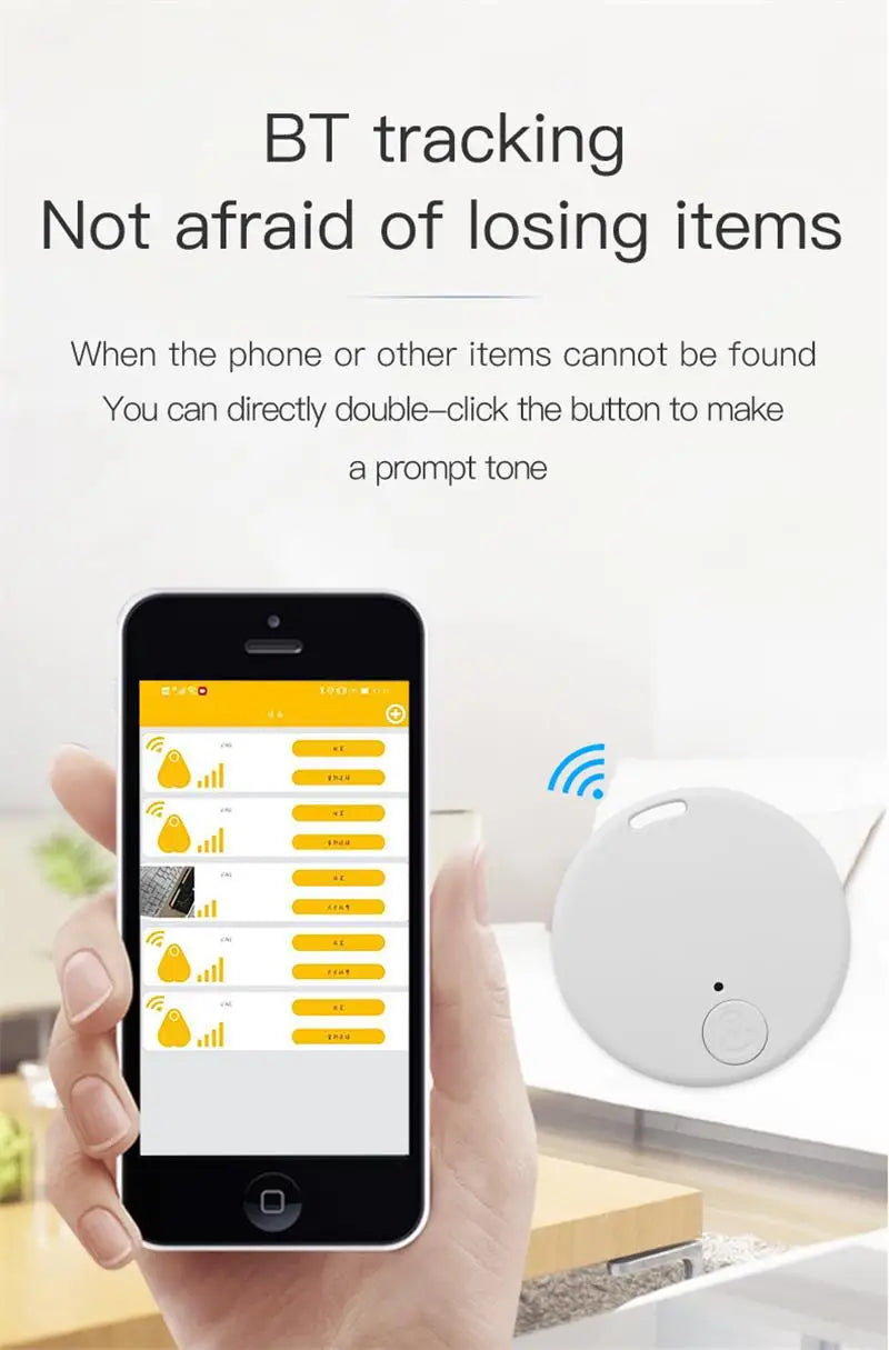 New Mini GPS Tracker Bluetooth 5.0 Anti-Lost GPS Device Car Tracking IOS Android Smart Finder Locator Accessory 2026