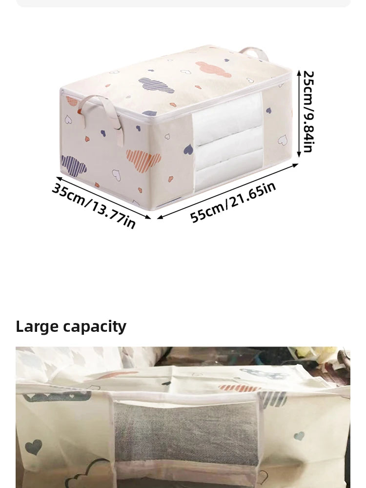 Quilt Storage Bag Multi-functional Dustproof Moistureproof Large-capacity Clothes Storage Bag Home Moving Organising Bag