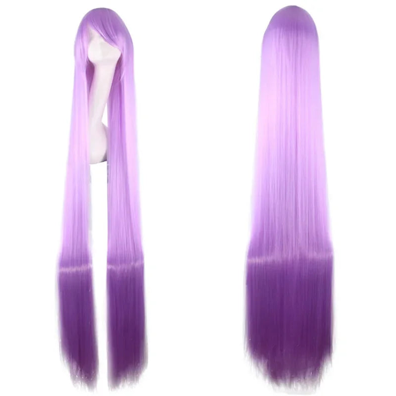 Long Straight Heat Resistant Synthetic Hair Wig Women Universal Cartoon Cosplay Wig Anime Costume Party Wigs