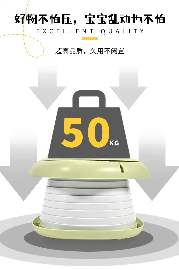 Portable Kid Boy Girl WC Toilet Seat Pot Kids Folding Toilet Baby Travel Toilet Children's Potty Car Sealed Anti-odor Urinal