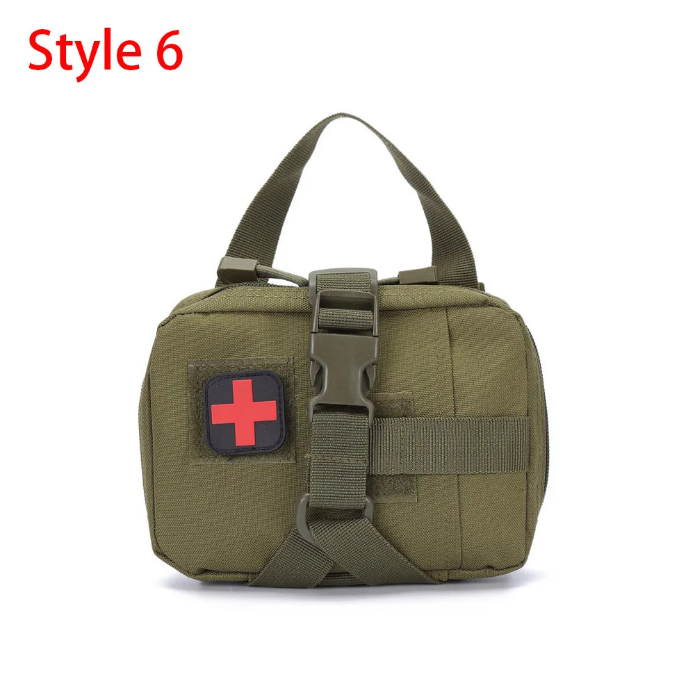 Outdoor Camping Trauma First Aid Kit Multifunctional Equipment Survival Tool Kit Wilderness Survival Emergency Kit