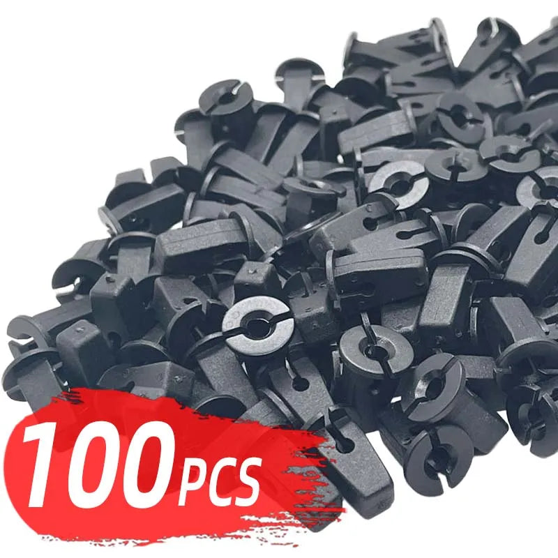 Car Fender Lining Chassis Trim Mounting Screw Base Nuts for VW Bumper Arch Mud Flaps Splash Guards Undertray Buckle Fixing