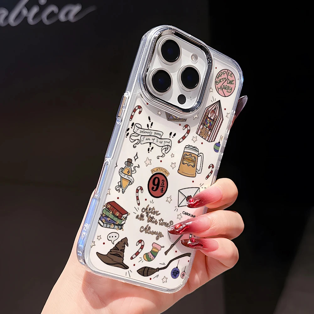 P-Potters Magic Label H-Harries Phone Case for Xiaomi Redmi Note 15 14 13 12 11 Pro Plus 15 15C 14C 13C 12C A5 4G 5G Luxury Capa