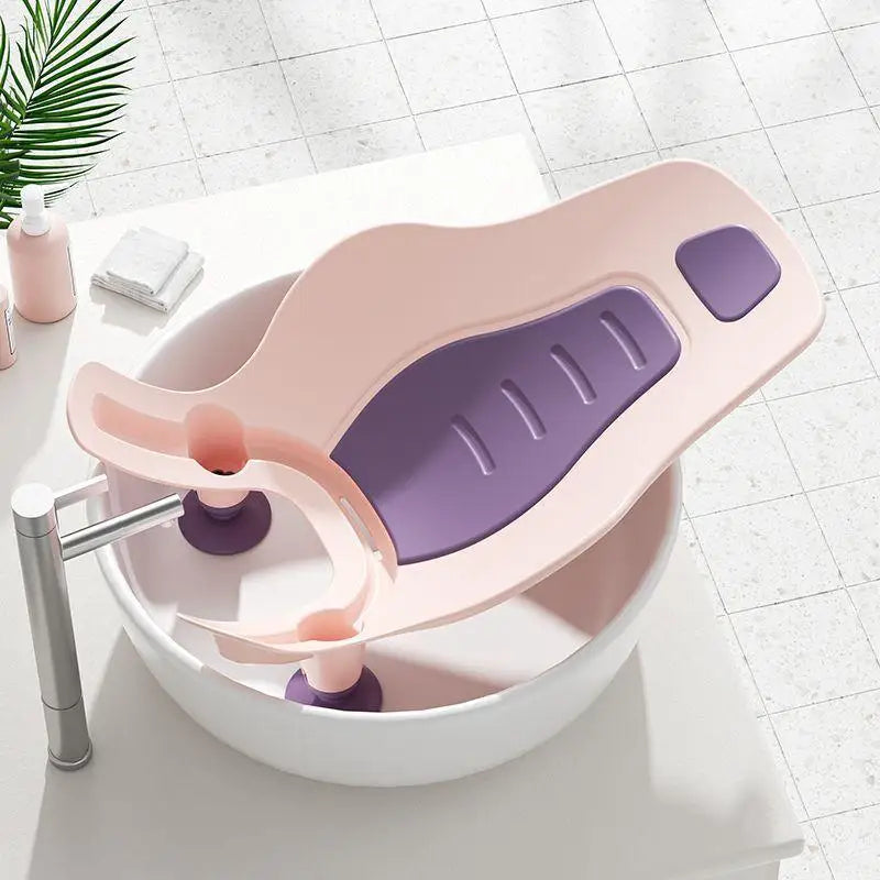 Baby Girl Bath Bucket Newborn Infant Butt Wash Special Children's Bath Tub Female Toddler PP Bathing Basin Infant Care Equipment