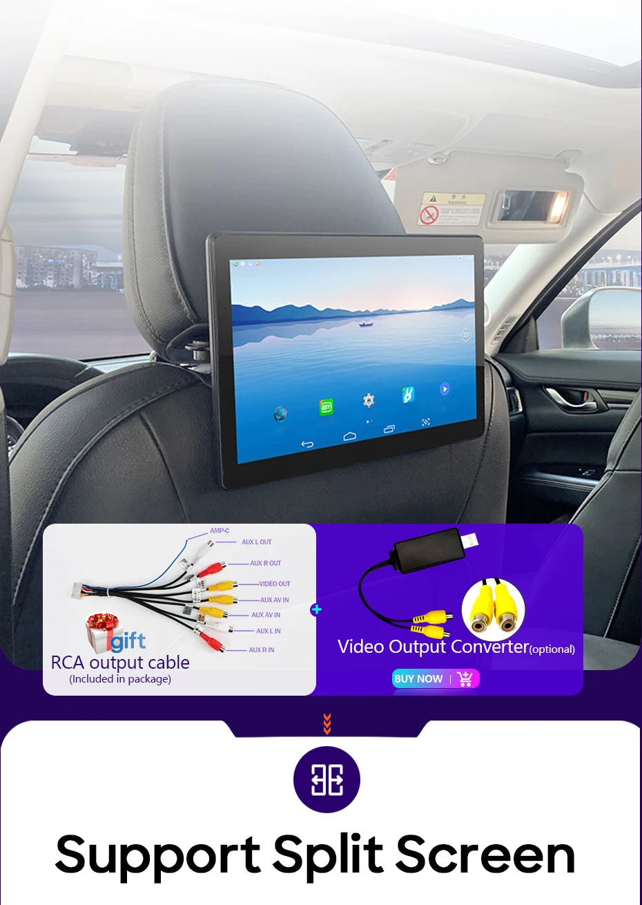 Android 15 For Toyota Camry XV40 Aurion 2007 - 2011 DSP Carplay Head Unit Multimedia Player GPS Navigation Stereo Car Radio WIFI