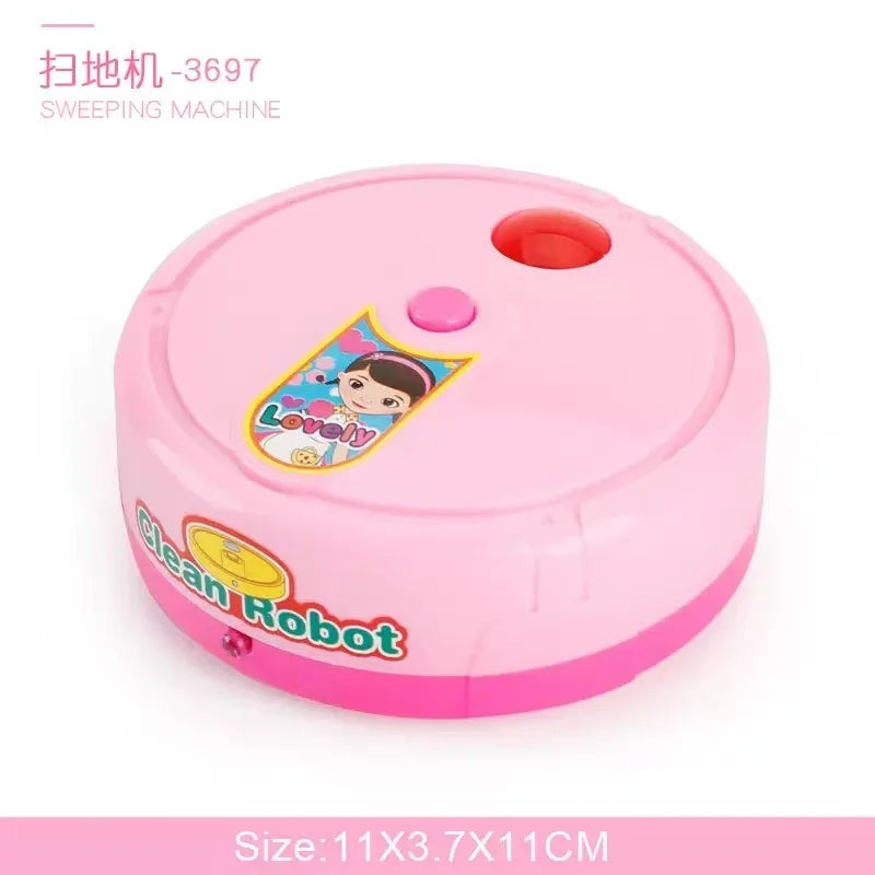 Kids Kitchen Play Simulation Home Appliances Toys Pretend Play Refrigerator Microwave Coffee Maker Kettle Hair Dryer for Childs
